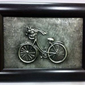 Pewter Artwork - Bicycle
