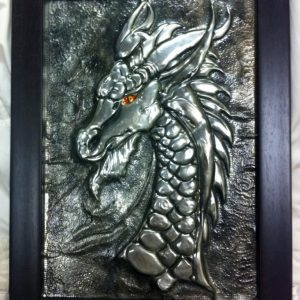 Pewter Artwork - Dragon
