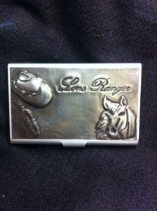 lone ranger business card
